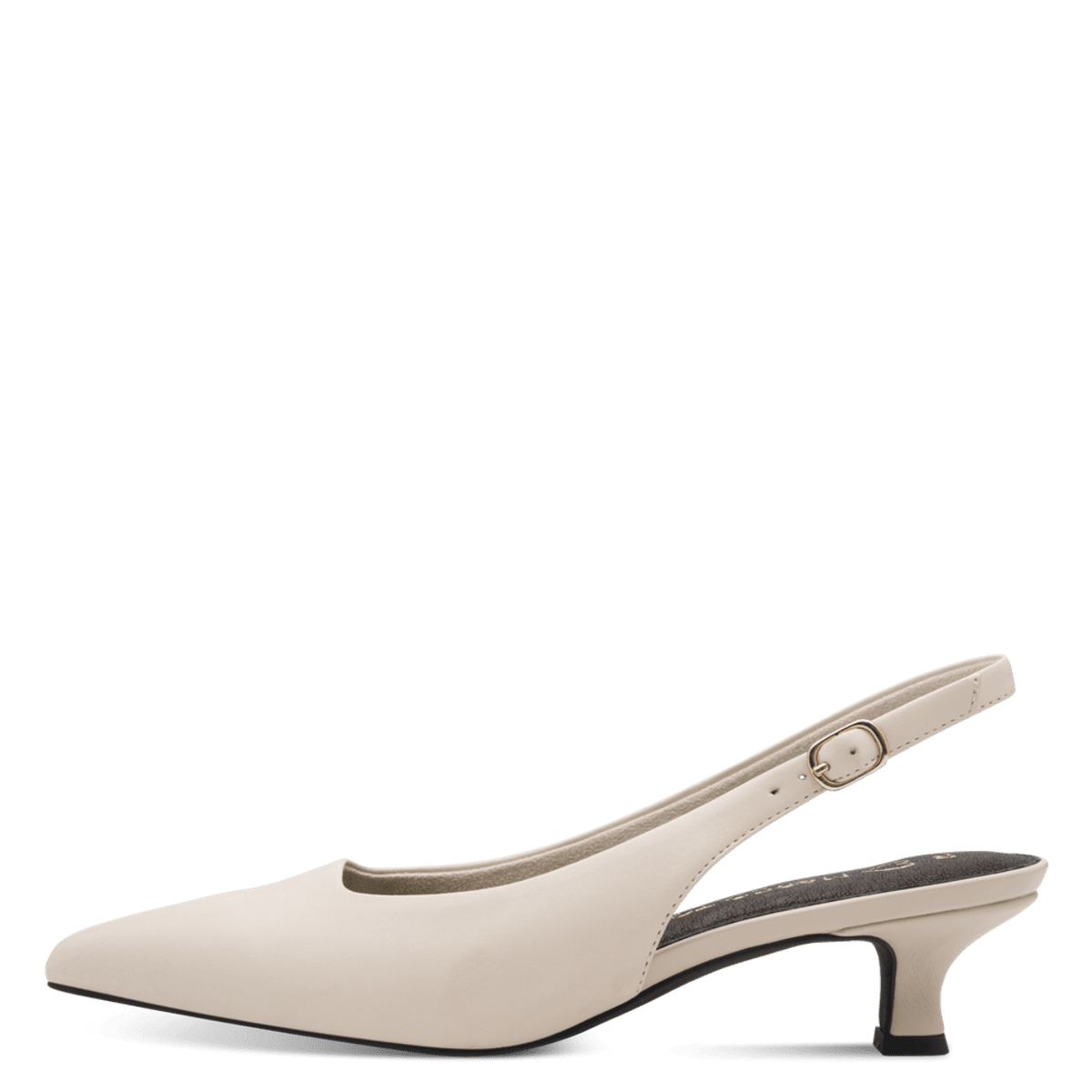 PUMPS I SKINN M/SLINGBACK - CREAM