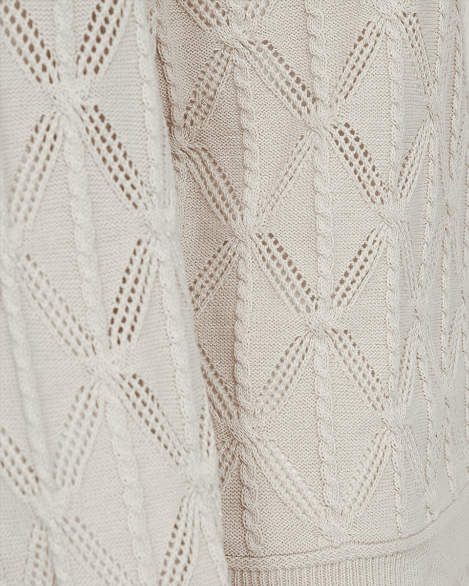 DODO GENSER V-HALS - MOONBEAM