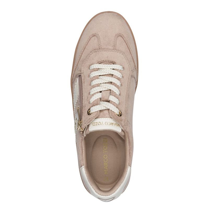 SNEAKERS COMBI - TAUPE