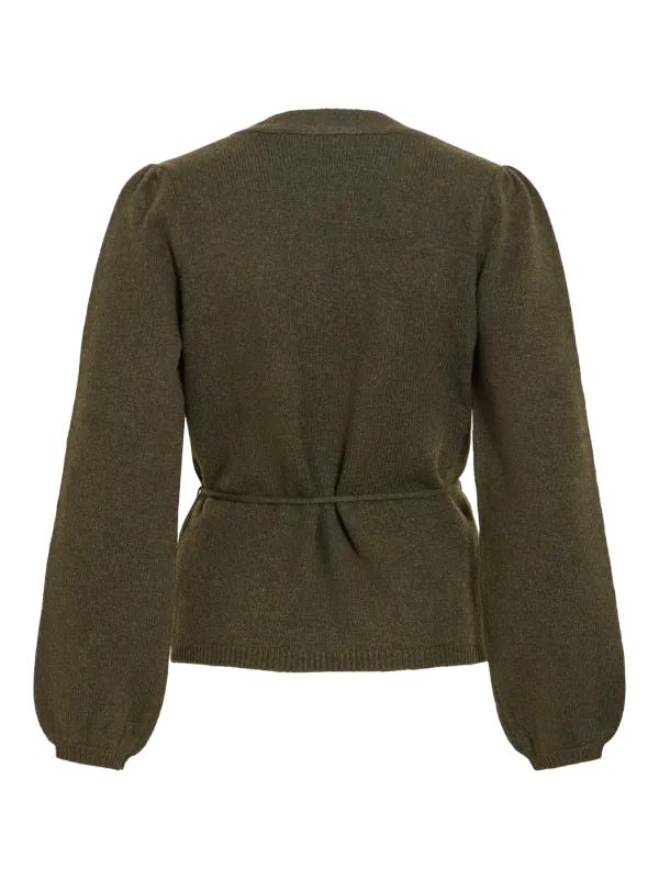 KEHLA CARDIGAN - OLIVEN