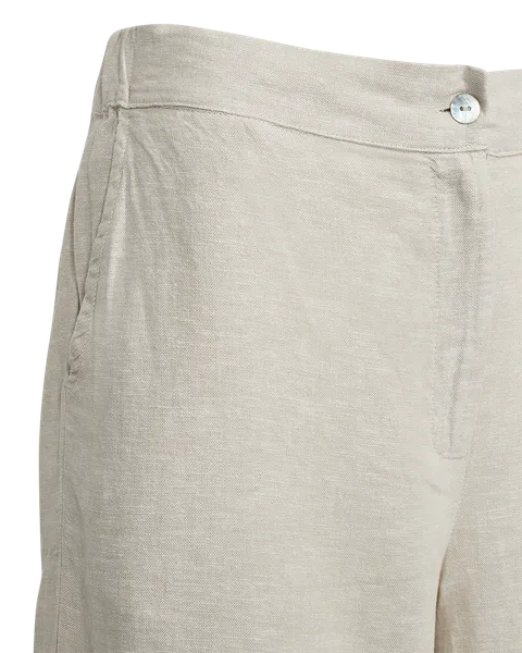 Hovedbilde LAVA LIN/VISCOSE CULOTT SHORTS - MOONBEAM MELERT