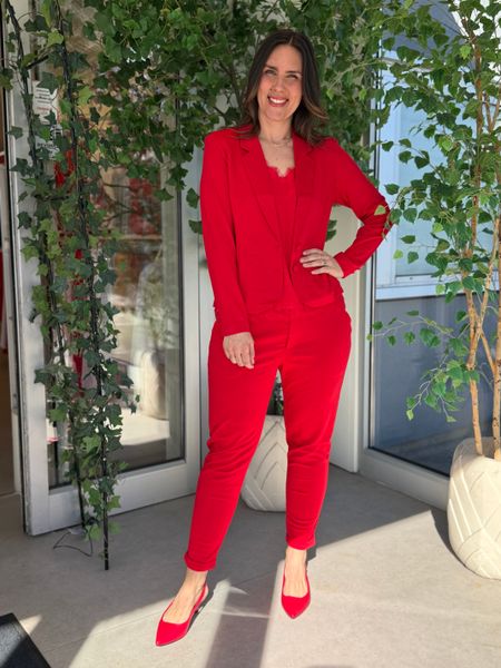 Hovedbilde NANNI KORT BLAZER - RØD