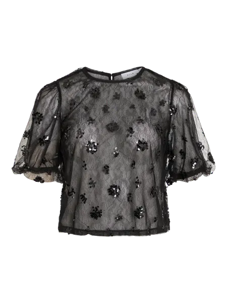 Hovedbilde ADA TOPP EMBRO M/KORT ERM - SORT