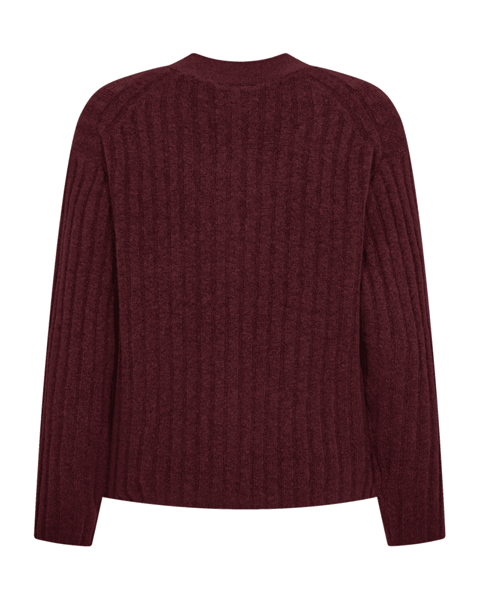 HARA CARDIGAN - PLOMME