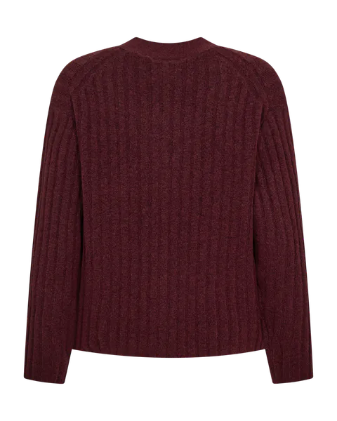 Hovedbilde HARA CARDIGAN - PLOMME