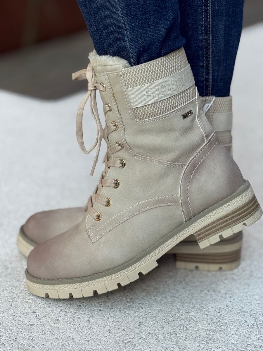 BOOTS M/KNYTING - SAND