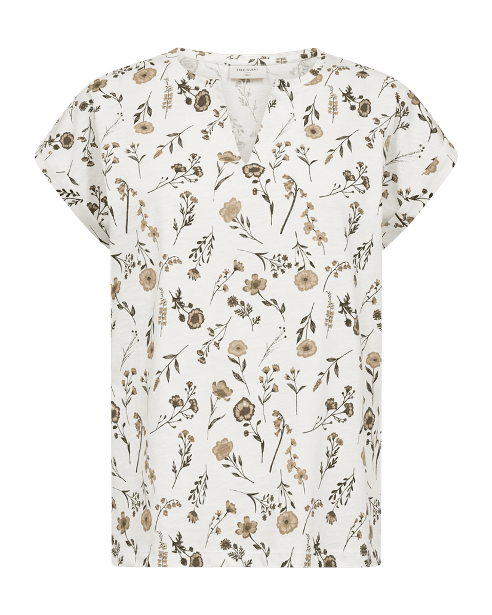 VIVA TOPP FLOWER - OFFWHITE/SAND