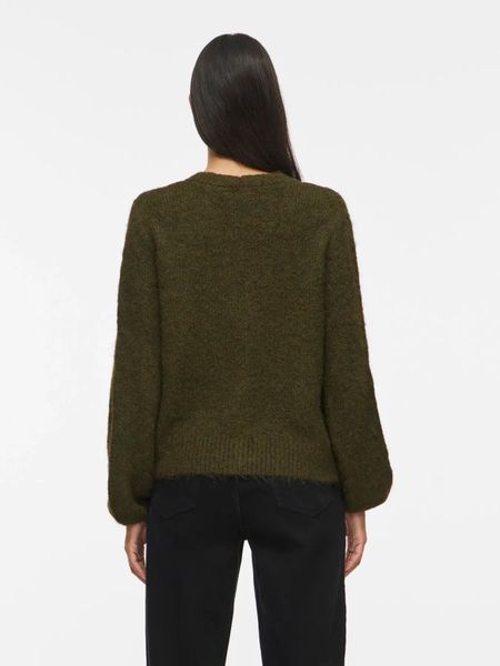 Hovedbilde MARLEY V-HALS CARDIGAN - MØRK GRØNN