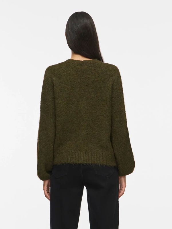 MARLEY V-HALS CARDIGAN - OLIVEN