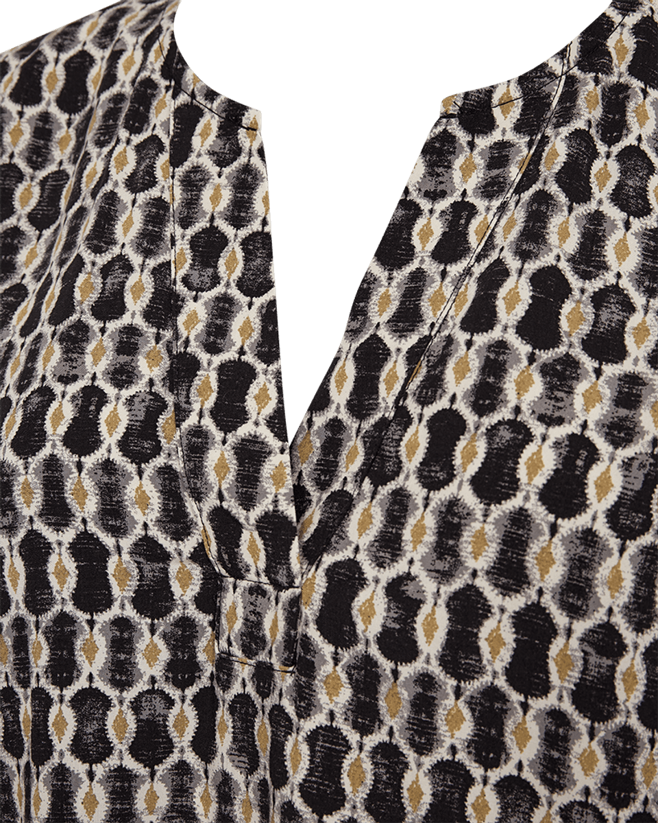 ADNEY BLUSE - SORT / MOONBEAM