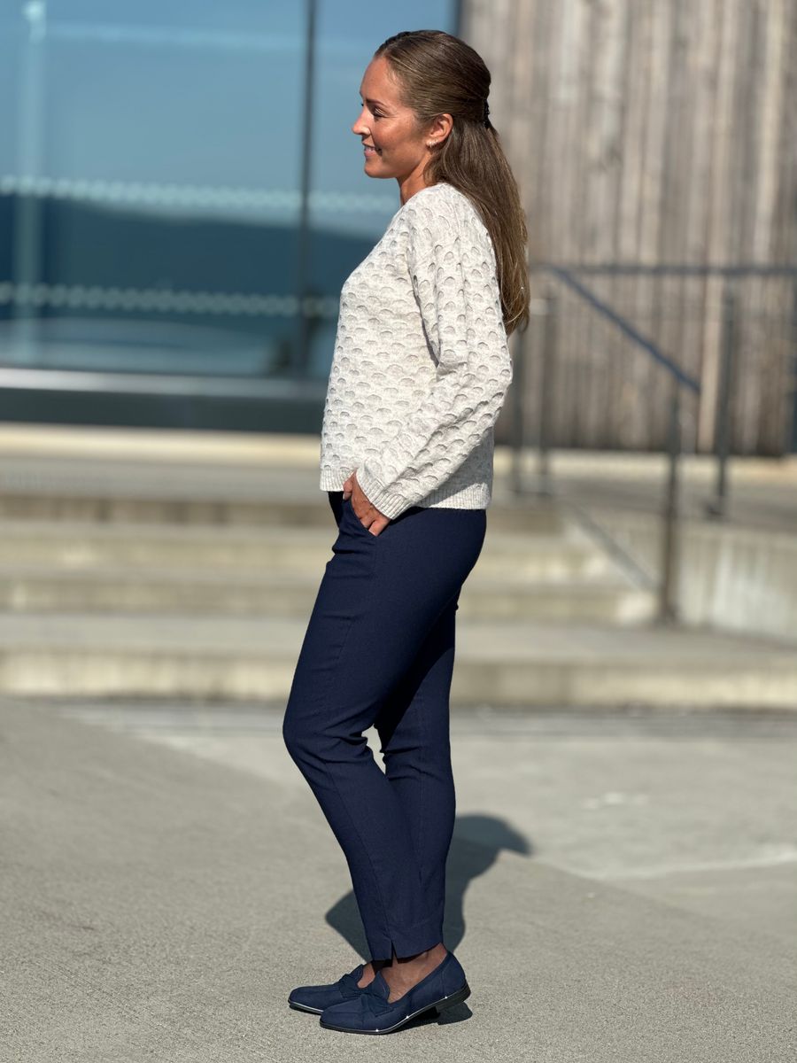 SOLVEJ TWILL BUKSE - NAVY