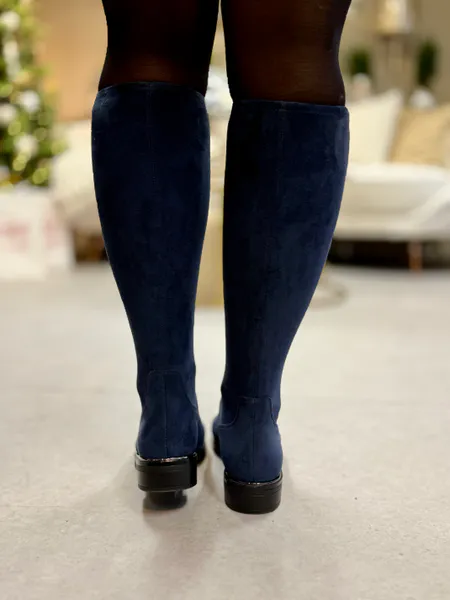 Hovedbilde STØVLETT M/STRETCH - NAVY