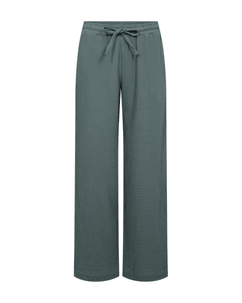 Hovedbilde LAVA LIN/VISCOSE BUKSE ANKEL - GRØNN