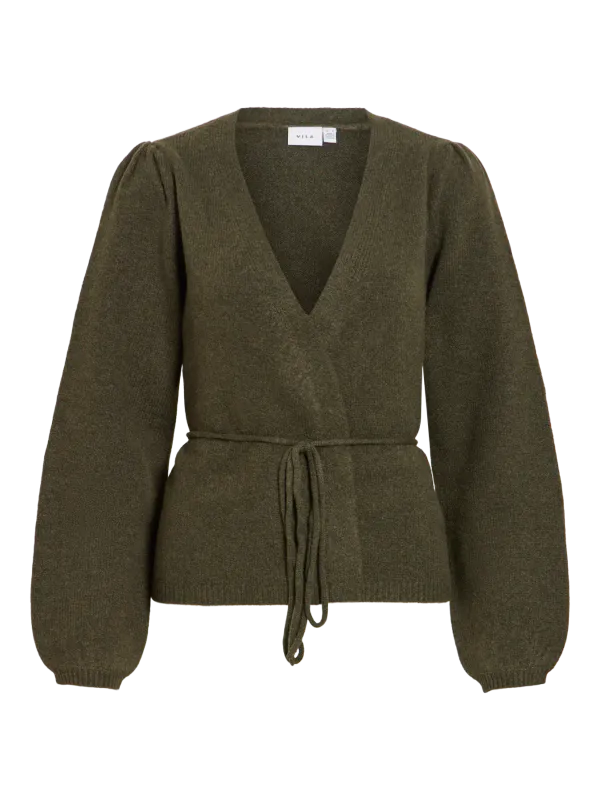KEHLA CARDIGAN - OLIVEN