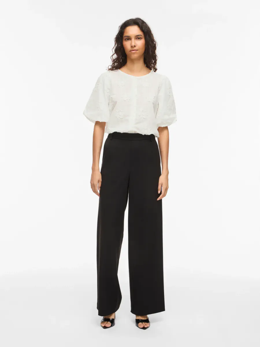 ANTONETT BLUSE - HVIT