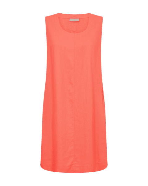 Hovedbilde LAVA KJOLE U/ERM M/KNAPPER BAK - ORANGE 