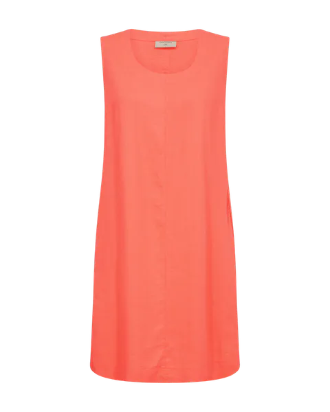 Hovedbilde LAVA KJOLE U/ERM M/KNAPPER BAK - ORANGE 