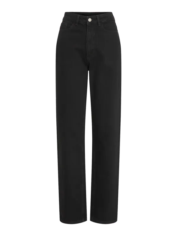 KELLY STRAIGHT JEANS - SORT