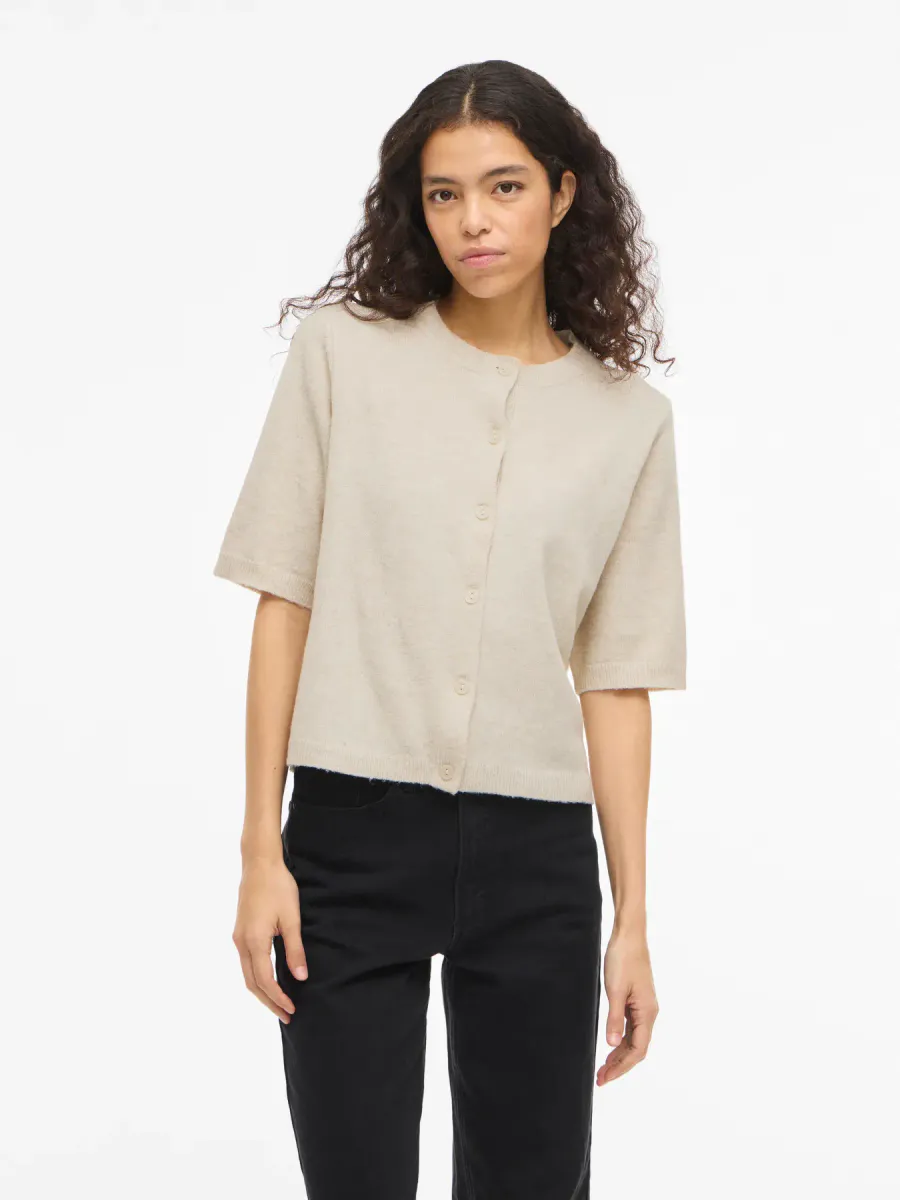 LIGA CARDIGAN 2/4 ERM - CREAM