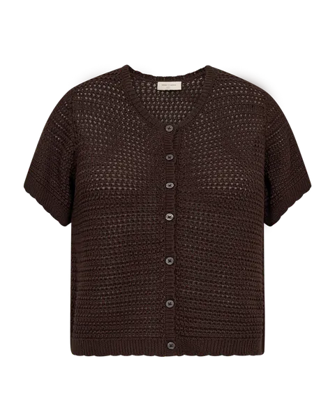 Hovedbilde TOTA CARDIGAN - BRUN