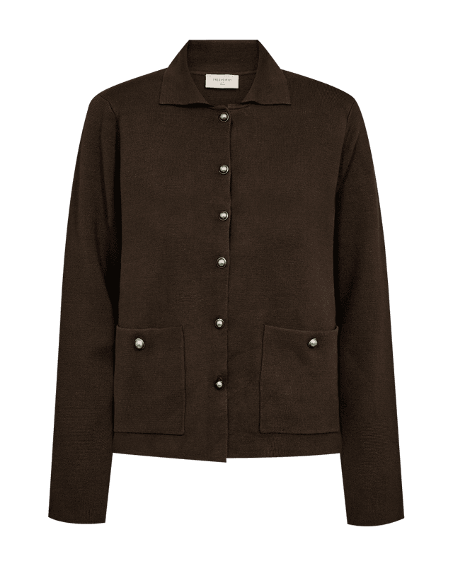 ANI CARDIGAN - BRUN