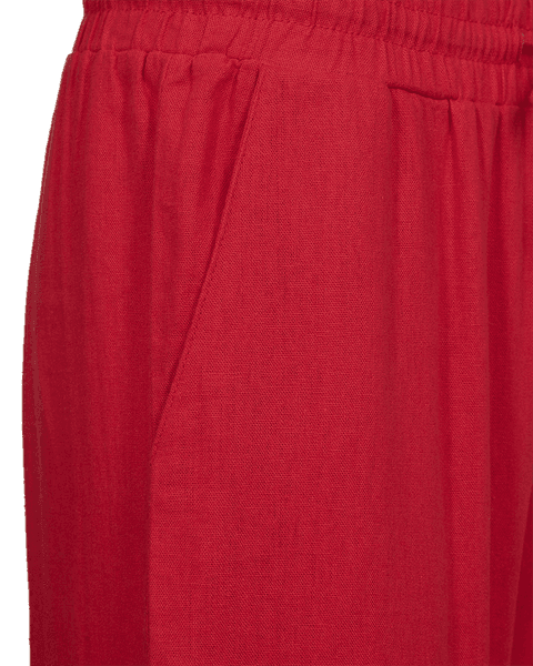 Hovedbilde LAVA LIN/VISCOSE BUKSE ANKEL - RØD