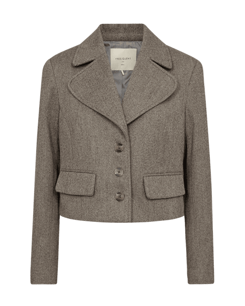 Hovedbilde SILLEN JAKKE - GRÅ MELERT