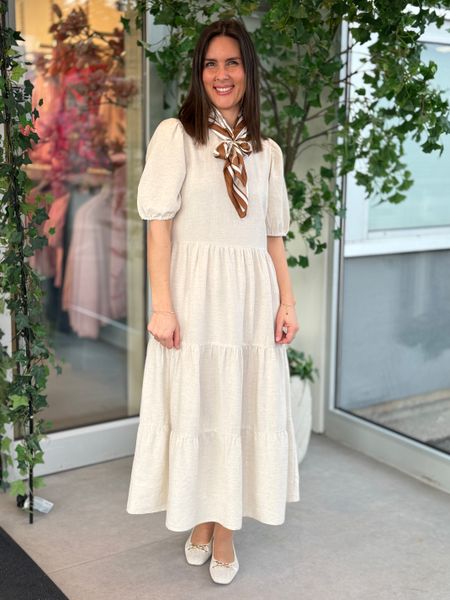 Hovedbilde PRISILLA KJOLE LANG - NATURAL