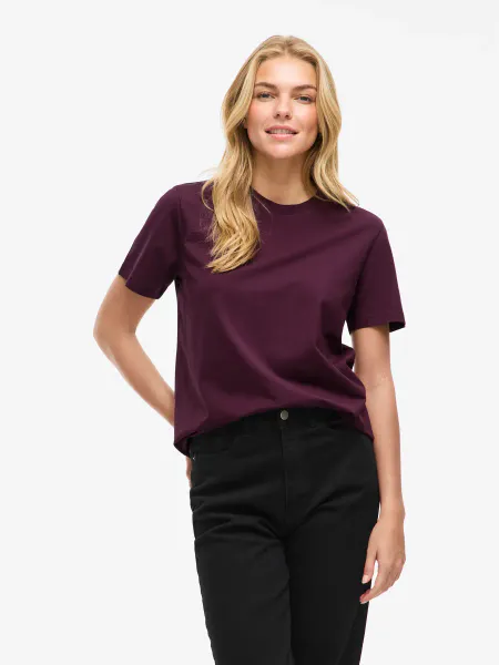 Hovedbilde NORA T-SHIRT - PLOMME