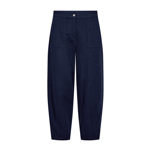Hovedbilde LAVA LIN/VISCOSE BUKSE BALLON - NAVY