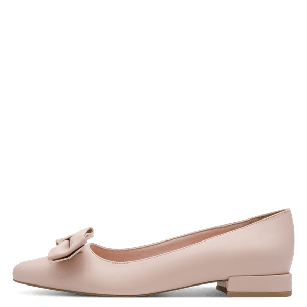 Hovedbilde PUMPS LAV HÆL M/BOW - ROSE