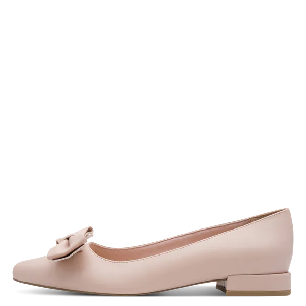 Hovedbilde PUMPS LAV HÆL M/BOW - ROSE