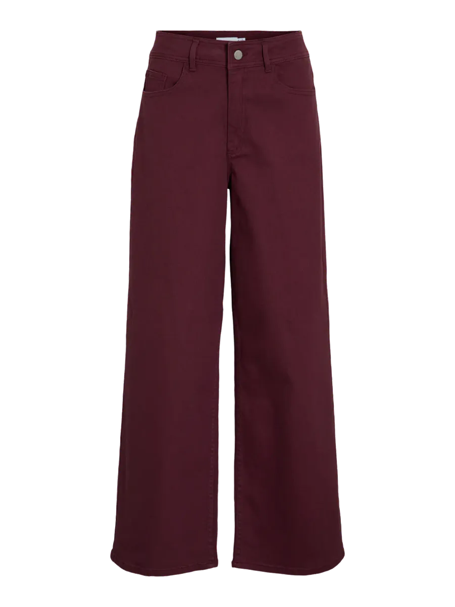 CHIA SOLID JEANS - PLOMME