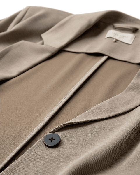 Hovedbilde NANNI RETT KORT BLAZER - TAUPE MELERT