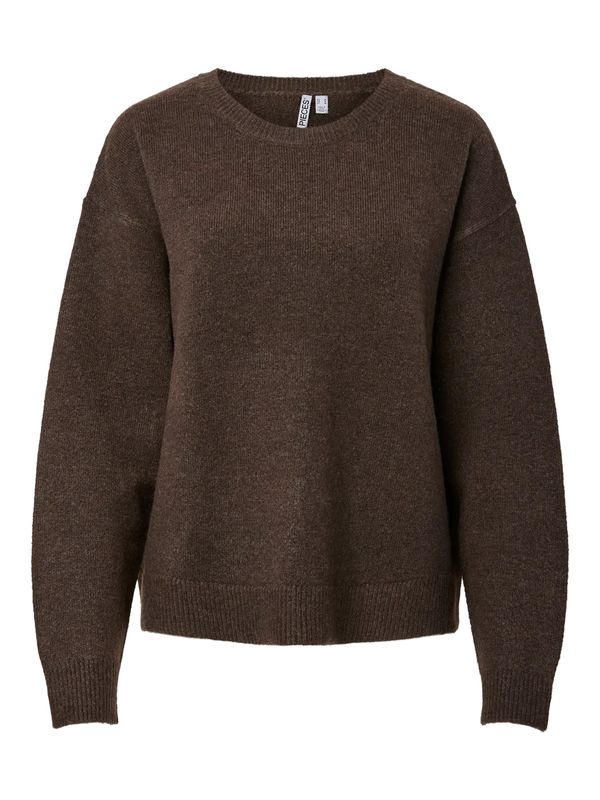 SALLY KNIT GENSER - BRUN
