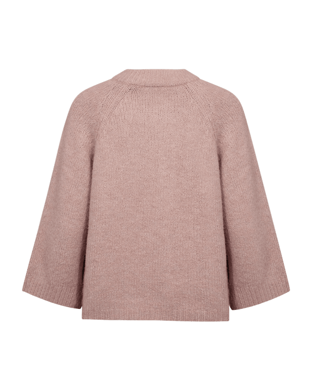 LULU CARDIGAN - PALE MAUVE