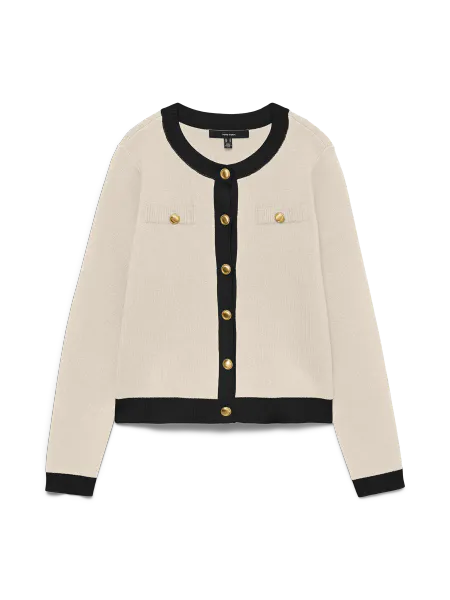 Hovedbilde OLI CARDIGAN - BIRCH / SORT