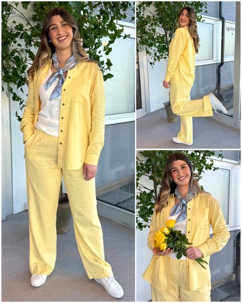 Hovedbilde LAVA LIN/VISCOSE GUL & HI TOPP