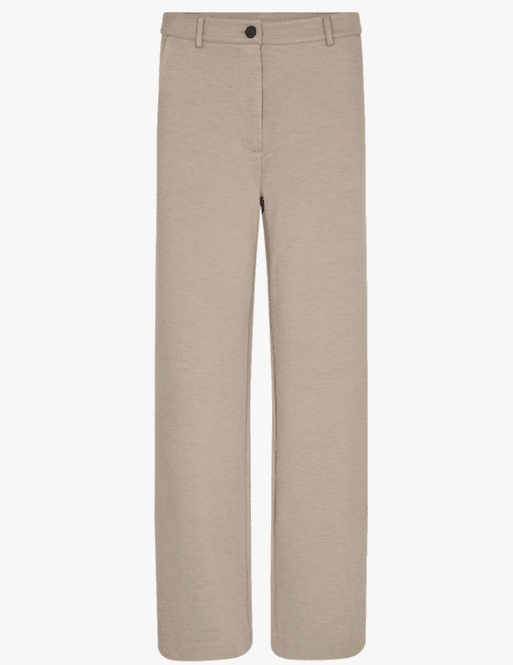 Hovedbilde NANNI RETT BUKSE - TAUPE MELANGE