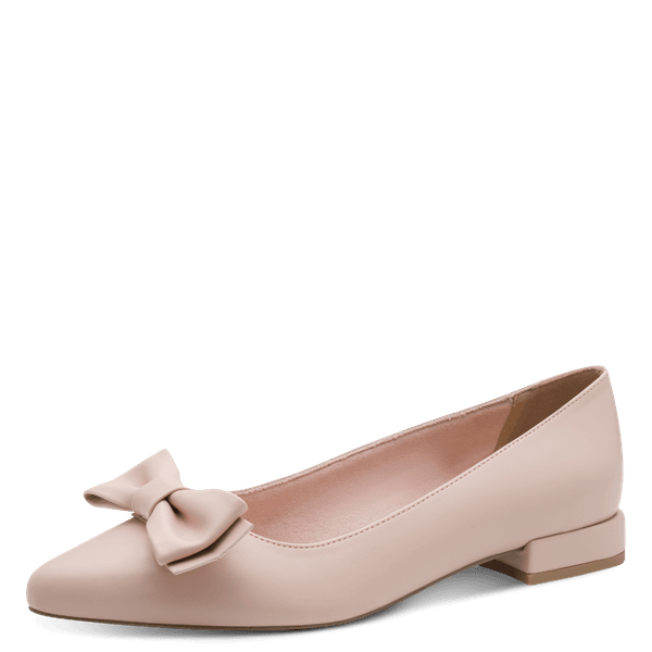 Hovedbilde PUMPS LAV HÆL M/BOW - ROSE