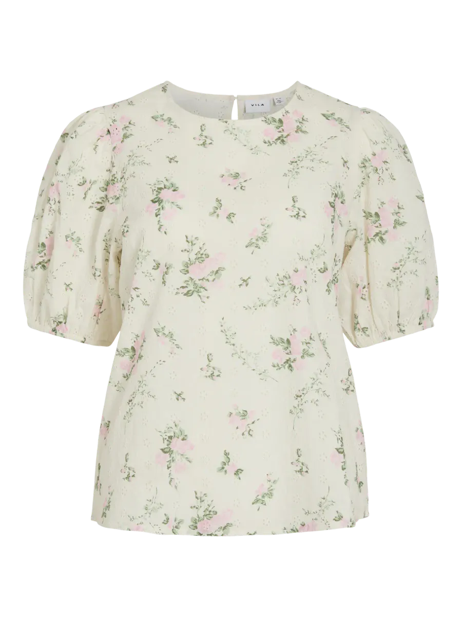 MIADA BLUSE / TOPP - FLOWER