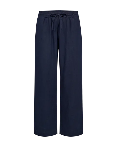 Hovedbilde LAVA LIN/VISCOSE BUKSE ANKEL - NAVY