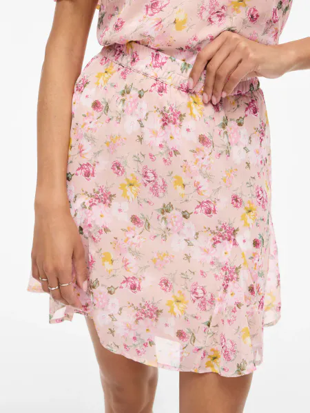 Hovedbilde FALIA SKJØRT - ROSA PRINT