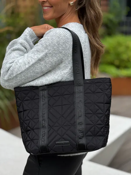 Hovedbilde VESKE QUILTET - SORT