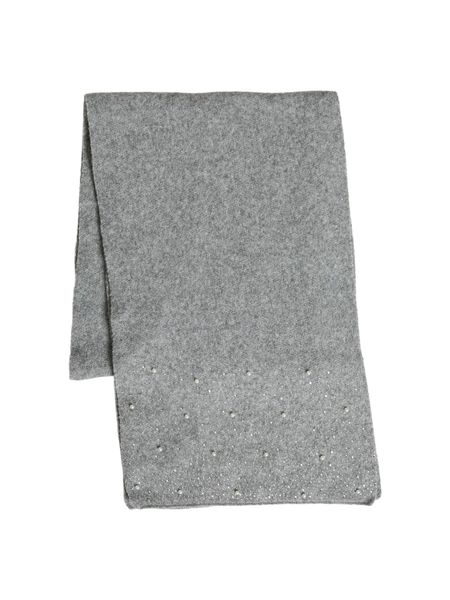 Hovedbilde SUMMER SKJERF M/PERLER - GRÅ MELERT