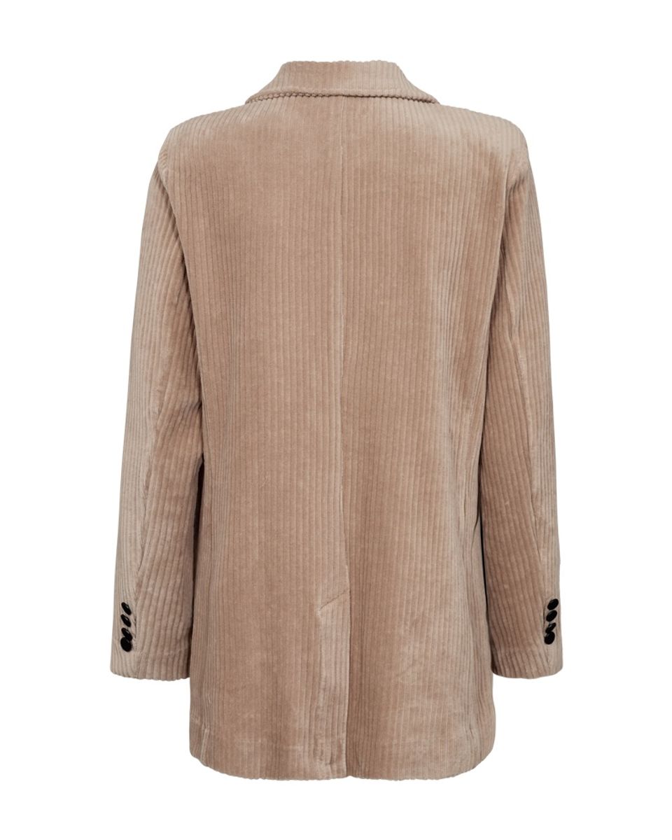 NACORY BLAZER VELVET - TAUPE