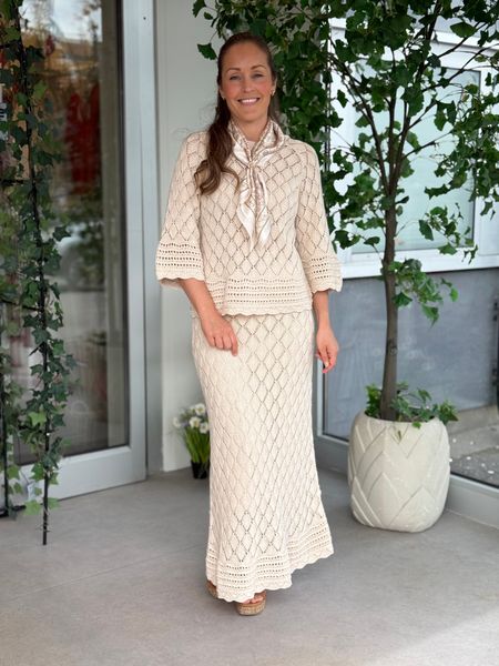 Hovedbilde EVIE KNIT TOPP - CREAM