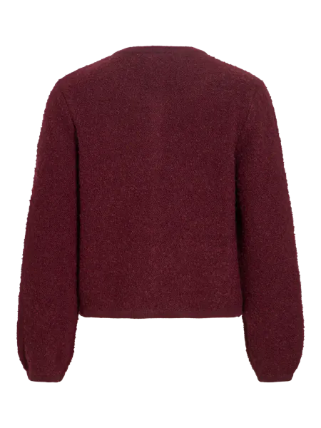 Hovedbilde PIGGA BOUCLE JAKKE - PLOMME