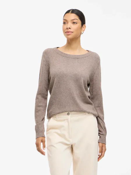 Hovedbilde VIRIL GENSER O-NECK - MULVARP
