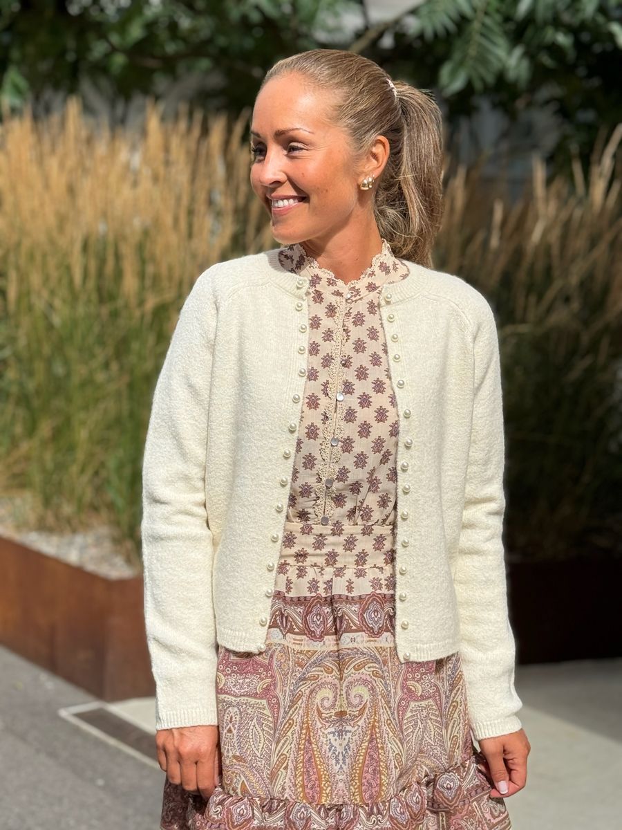 MAGALENE CARDIGAN - CREAM